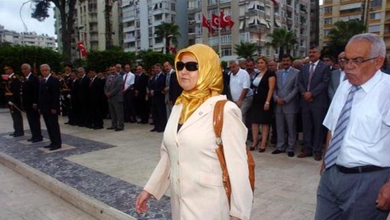 30 Ağustos törenlerinde türban açılımı - Resim: 2