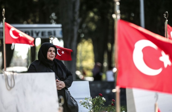 15 Temmuz Şehitliği'nde hüzünlü bayram! - Resim: 2