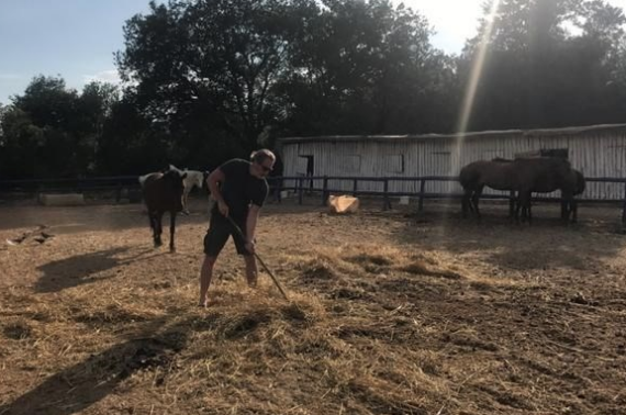 Ünlü oyuncu doğanın tadını çıkarıyor! - Resim: 3