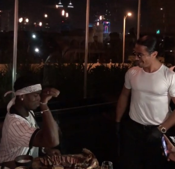 Nusret'in şovu Messi'yle Pogba'yı met etti - Resim: 3