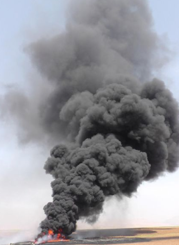 Petrol boru hattında feci patlama! - Resim: 2