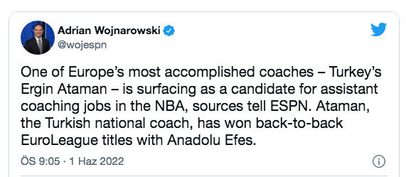 Ergin Ataman'a NBA yolu göründü iddiası - Resim: 0