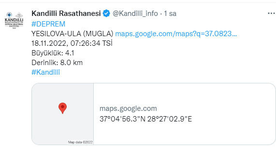 Muğla fena sallandı! Panik yaratan deprem AFAD şiddetini duyurdu - Resim: 1