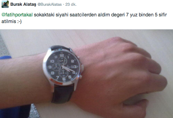 Zafer Çağlayan'ın saati Twitter'ı yıktı - Resim: 2