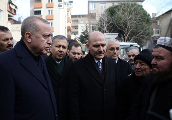 Erdoğan incelemelerde bulundu! İşte enkaz bölgesinden çarpıcı kareler - Resim: 1