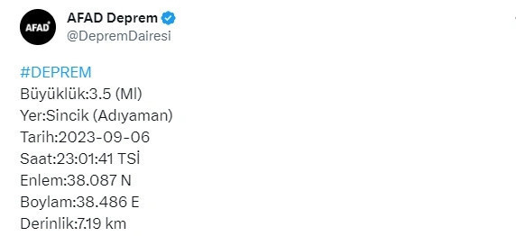 Adıyaman'da korkutan deprem! - Resim: 0