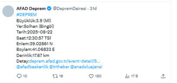 Panik yaratan deprem! AFAD'dan açıklama geldi - Resim: 0