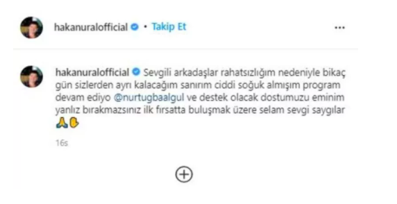Neler Oluyor Hayatta Hakan Ural neden yok ayrıldı mı haber verdi - Resim: 0