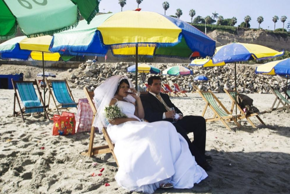 En tuhaf düğün fotoğrafları - Resim: 1