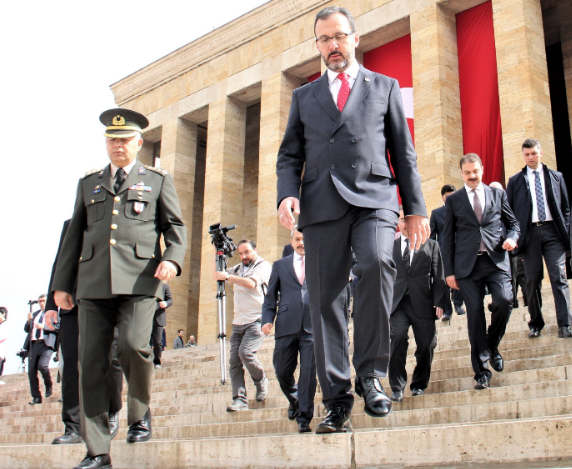 19 Mayıs kutlamaları Anıtkabir’de başladı! 101. yıl coşkusu - Resim: 4