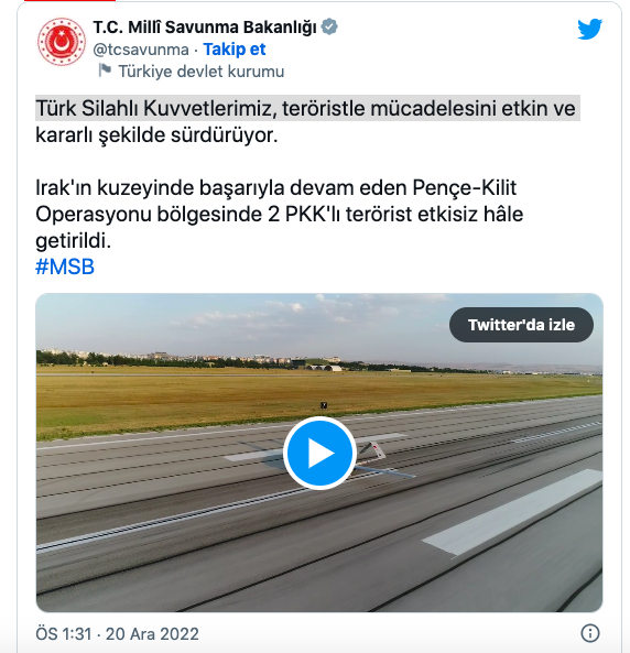 MSB duyurdu: 2 terörist etkisiz hale getirildi - Resim: 0