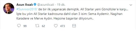 Acun'dan Survivor 2018'e 3 bomba transfer!  - Resim: 3