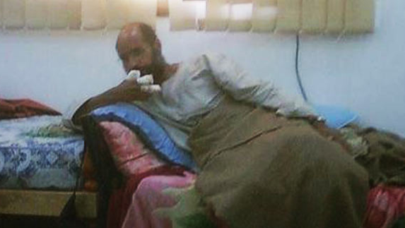 Seyfülislam Kaddafi bu halde yakalandı - Resim: 1