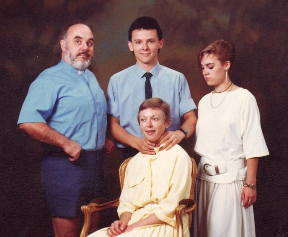 Birbirinden ilginç aile fotoğrafları - Resim: 2