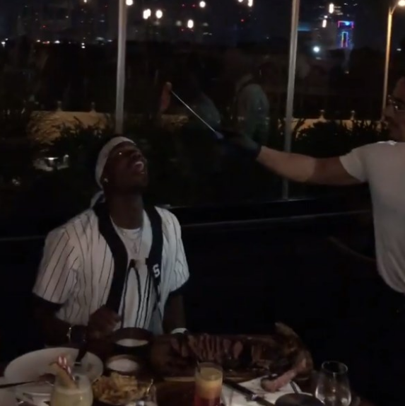 Nusret'in şovu Messi'yle Pogba'yı met etti - Resim: 4