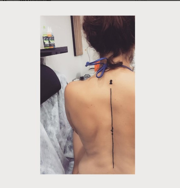 Zayıfladı sırtına boydan boya dövme yaptırdı - Resim: 3