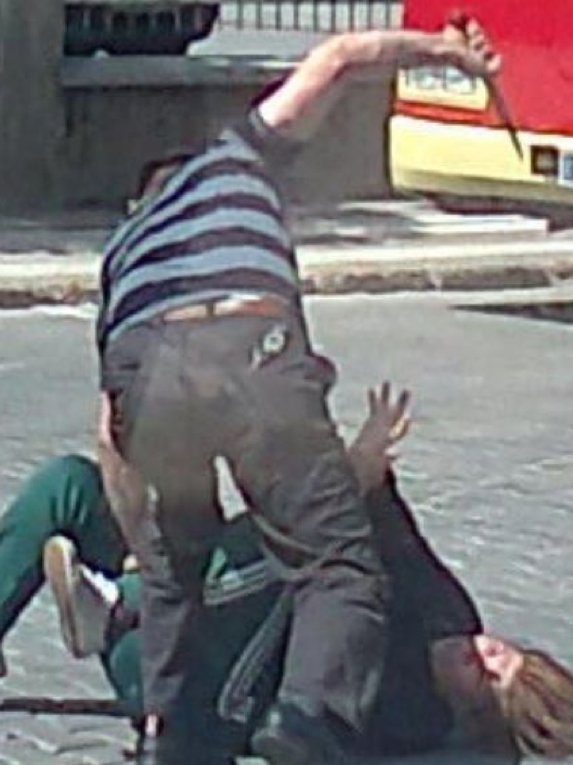 Bir koca dehşeti daha böyle görüntülendi! - Resim: 4