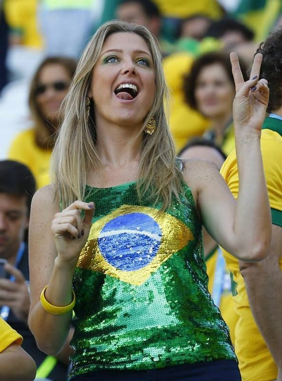 2018 Dünya Kupası tribün güzelleri tribünleri sallıyor...  - Resim: 2