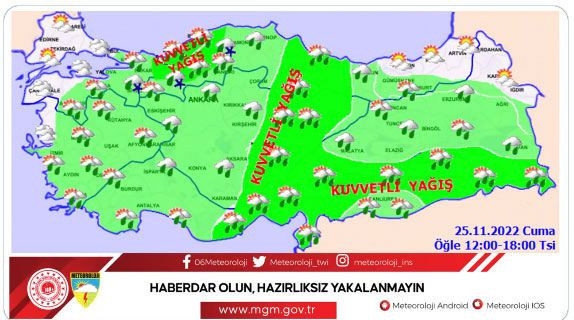 Hava buz kesecek kar bugün başlıyor! Meteoroloji'den hava durumu açıklaması İstanbul, Antalya, Bursa... - Resim: 2