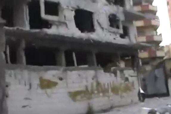 Hayalet şehir Humus'ta ağır yıkım - Resim: 3