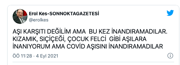 Koronavirüs aşılarına inanmıyorum demişti! Gazeteci Erol Kes koronavirüsten vefat etti - Resim: 0