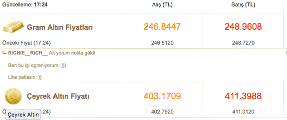 Altın fiyatları bugün çıldırmış gibi! Kapalıçarşı'da çeyrek altın bakın kaç lira oldu?  - Resim: 2
