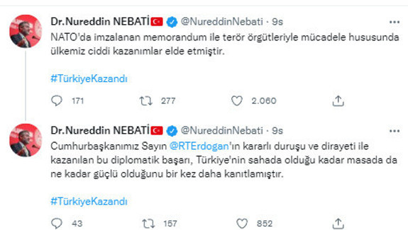 Bakan Nebati'den dikkat çeken paylaşım: Ülkemiz ciddi kazanımlar elde etti - Resim: 0