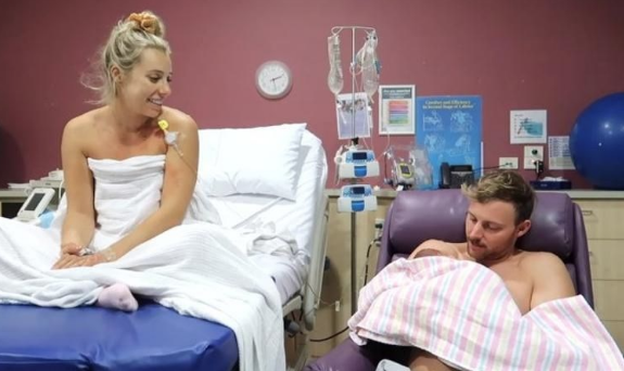 Youtuber Sarah Stevenson doğum anını paylaştı, rekor kırdı - Resim: 1