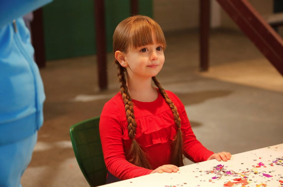 Avlu dizisindeki küçük kız Mihrimah Cankur kimdir kaç yaşında? - Resim: 1