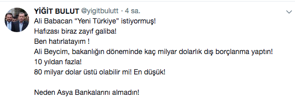 Yiğit Bulut'tan Ali Babacan'la ilgili gündeme bomba gibi düşecek FETÖ iddiası - Resim: 0