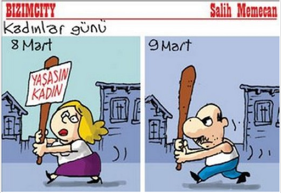 İşte çizgilerle Kadınlar Günü - Resim: 1