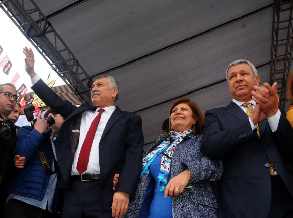 CHP'li belediye başkanı adayından Akşener fotoğrafı önünde miting - Resim: 3