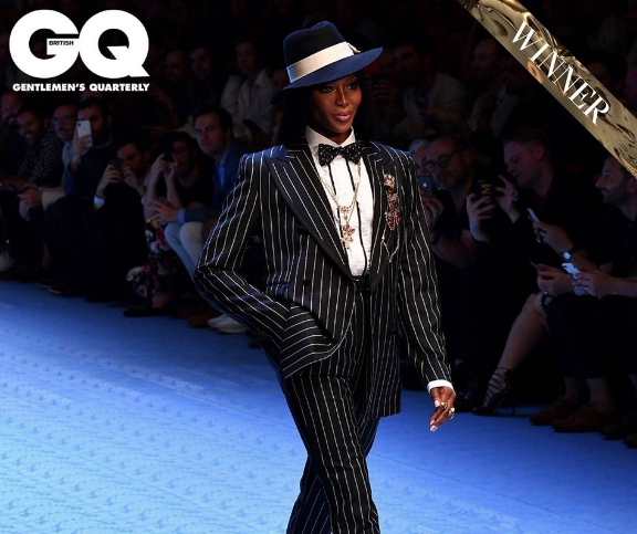 GQ ödül törenine damga vuran kare! Az daha frikik veriyordu - Resim: 2