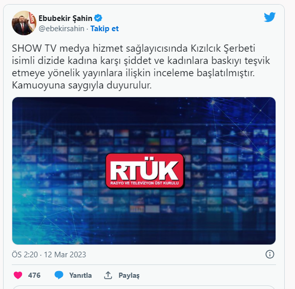 Tepki çeken 'gerdek' sahnesi! RTÜK harekete geçti: Kızılcık Şerbeti dizisine inceleme - Resim: 0