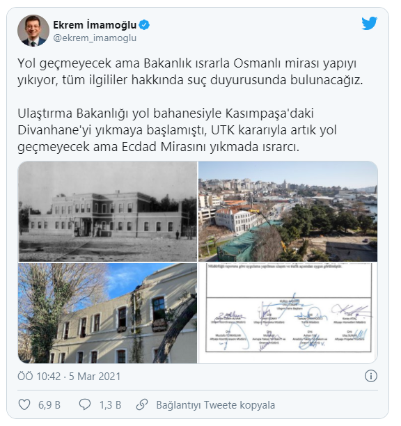 Ekrem İmamoğlu 'Divanhane' açıklaması: Suç duyurusunda bulunacağız - Resim: 0