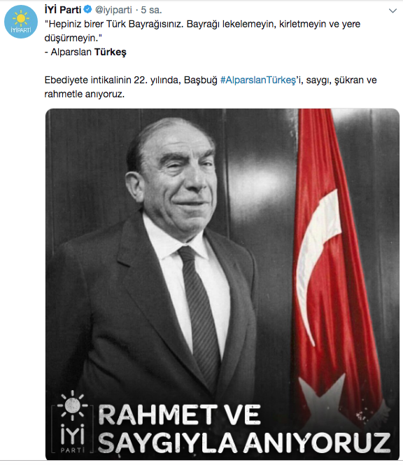 Ekrem İmamoğlu ve Mansur Yavaş'tan Alparslan Türkeş paylaşımı! - Resim: 3