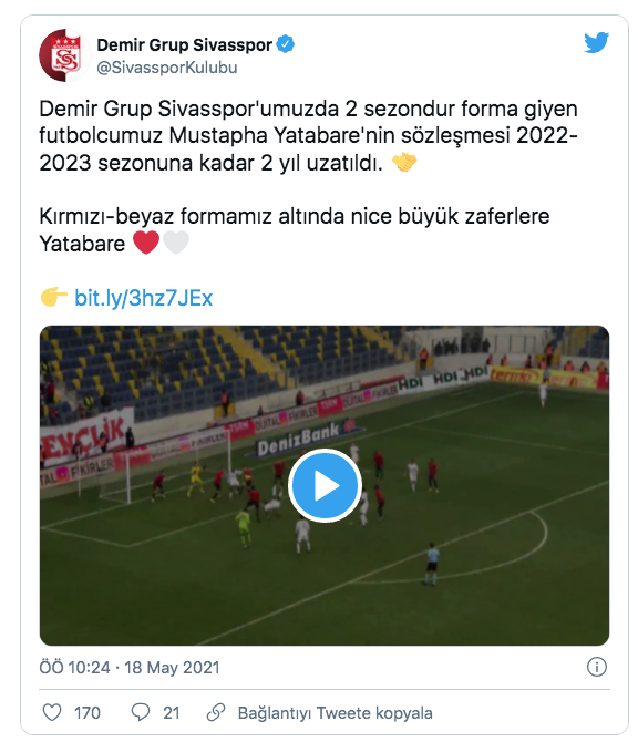 Sivas, 35'lik golcüsü Mustapha Yatabare ile uzattı - Resim: 0