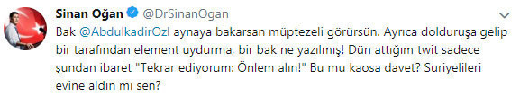 Özel ve Oğan arasında Suriyeli kavgası - Resim: 1