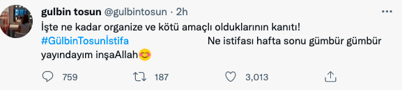 Gülbin Tosun'a ne oldu neden yok istifa mı etti az önce açıklama yaptı - Resim: 0