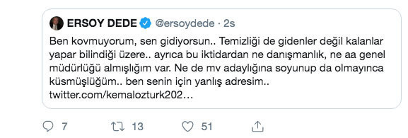 Özlem Albayrak'ı İBB çalışanı olduğunu yazan Ersoy Dede'den Kemal Öztürk'e yanıt - Resim: 1