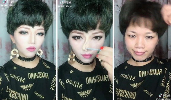 Makyajı silince başka biri çıktı! Görenin ağzı açık kalıyor - Resim: 3