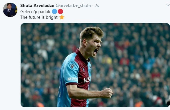 Shota Arvaledze'den, Sörloth'a övgü - Resim: 0