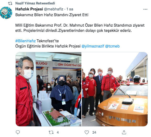 Milli Eğitim Bakanı Mahmut Özer Şehit Ayşe Aykaç Anadolu İmam Hatip'in standını ziyaret etti - Resim: 0