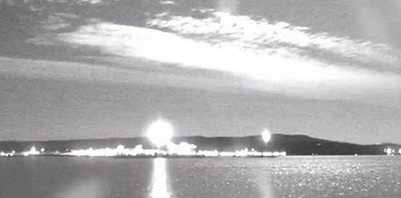 Bomba gibi patladı en büyük meteor düştü inanılmaz görüntüler! - Resim: 1