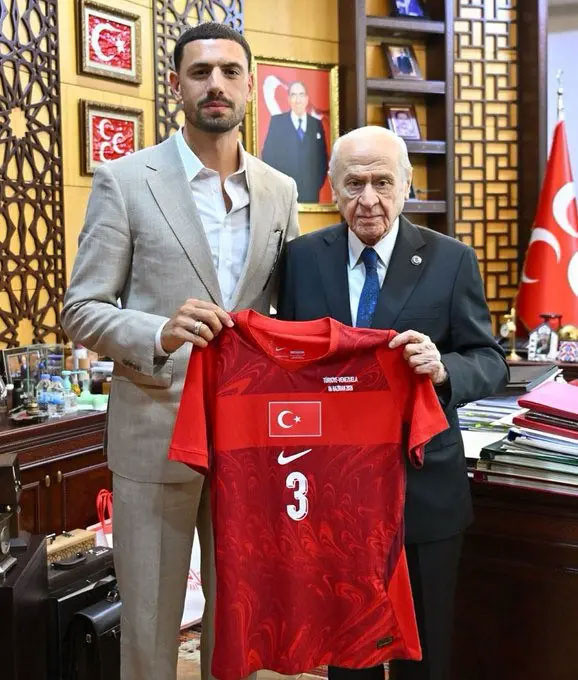 Merih Demiral'dan Devlet Bahçeli ziyareti - Resim: 0