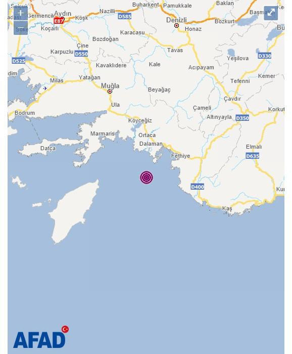 Muğla'da korkutan deprem! İşte şiddeti - Resim: 0