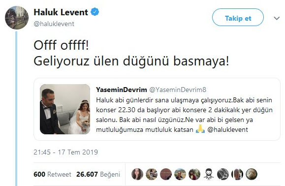 Haluk Levent yine kendinden bekleneni yaptı! Evlenen çiftlerin düğününü bastı - Resim: 3