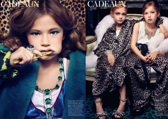 10 yaşındaki manken olay yarattı - Resim: 4