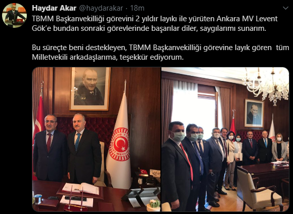 CHP'de 3 isim yarıştı! CHP Meclis Başkanvekili Haydar Akar oldu - Resim: 1