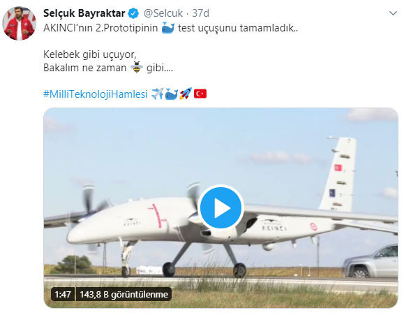 Selçuk Bayraktar müjdesi haberi twitter'dan duyurdu - Resim: 0